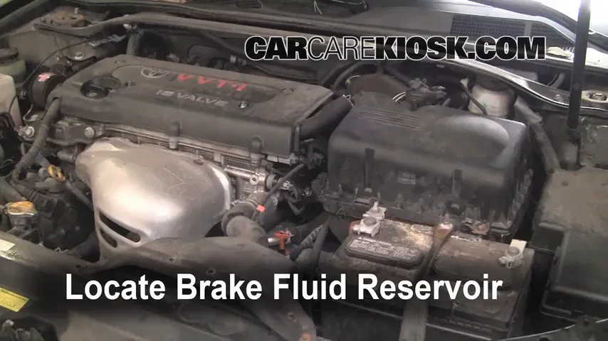 2006 Toyota Camry LE 2.4L 4 Cyl. Brake Fluid Add Fluid